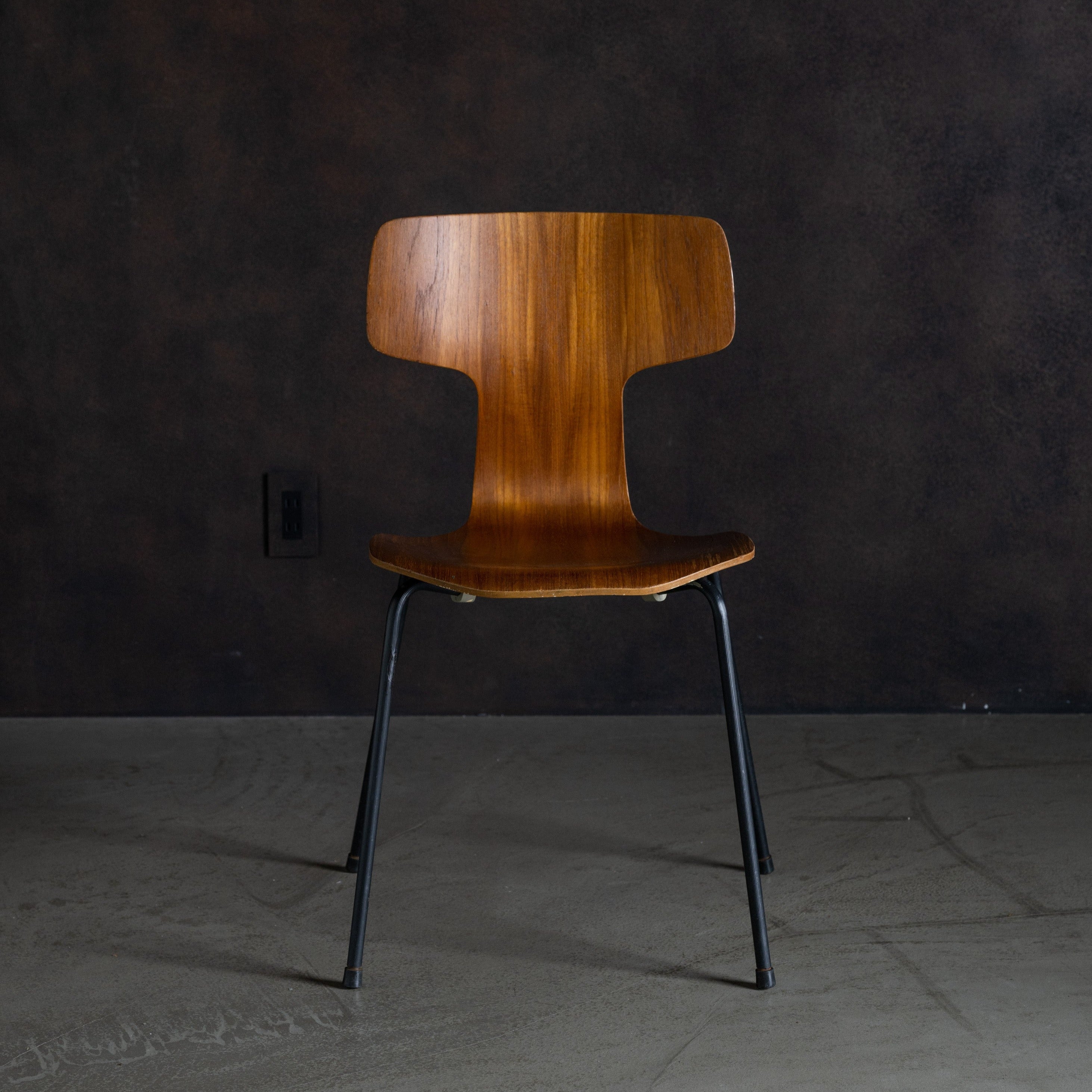 ☆【要リペア】Fritz Hansen・Jacobsen 3103・Tチェア Arne Jacobsen 3103 Tチェア｜ヴィンテージチーク｜Fritz Hansen