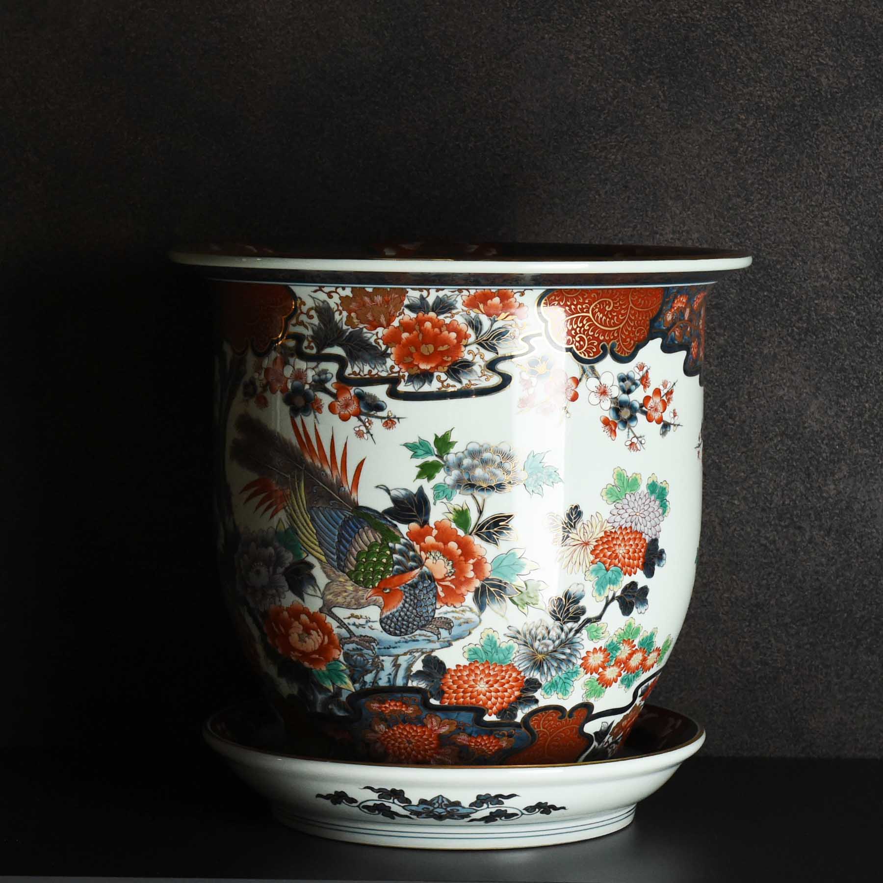 古伊万里 古伊万里 染付松竹梅文七寸皿 江戸後期 E910 | iichi 日々の暮らしを