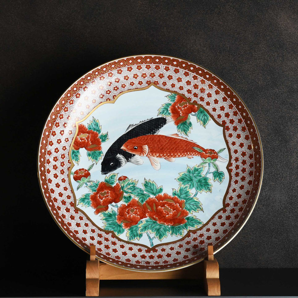 鯉絵 大皿