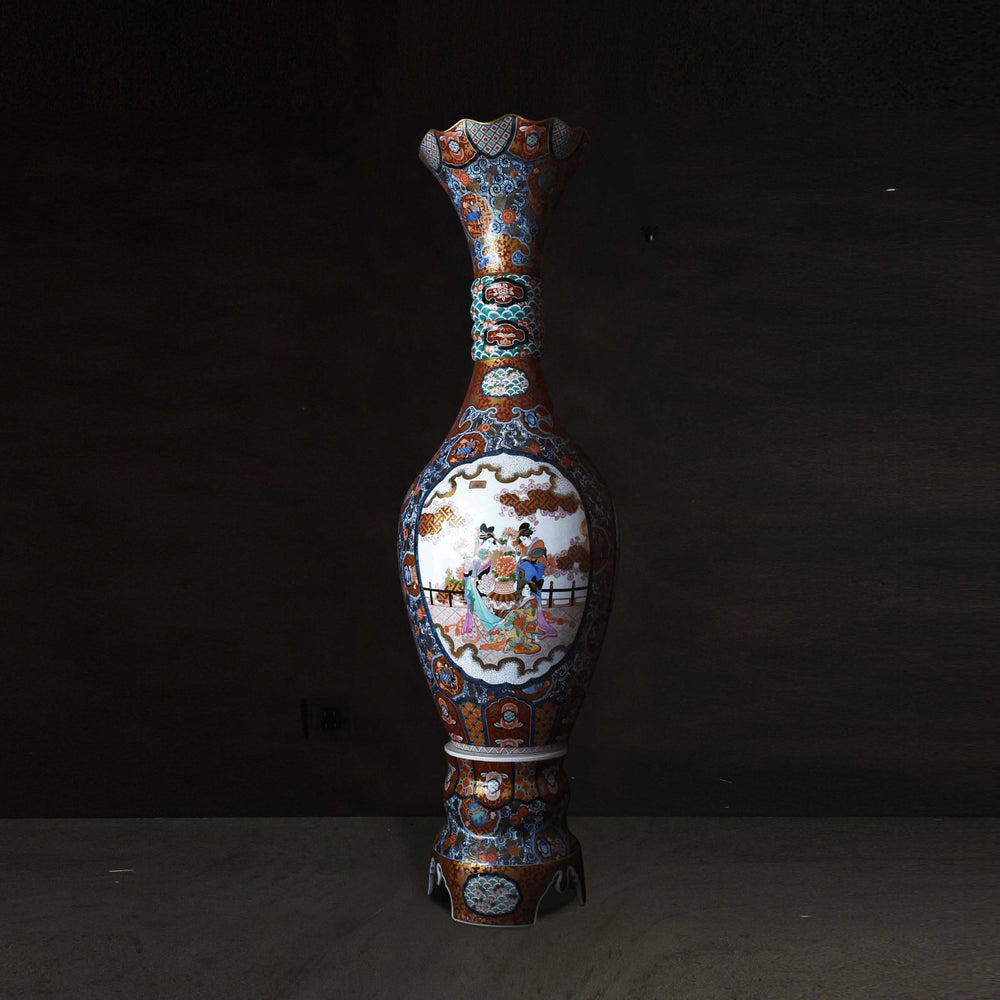 Somenishiki Bijin-e Large Vase